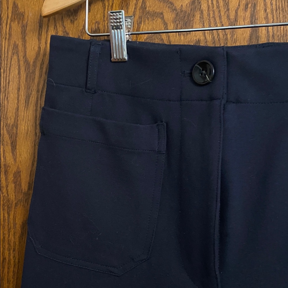 Ultra stretch Ponte Cropped Wide Leg Pants - Picture 2 of 6